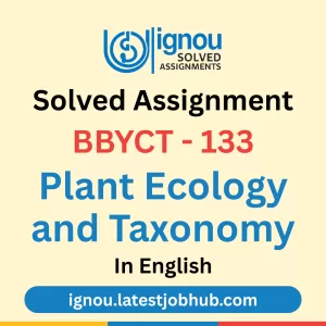 BBYCT-133 Solved Assignment 2025-26 English Medium